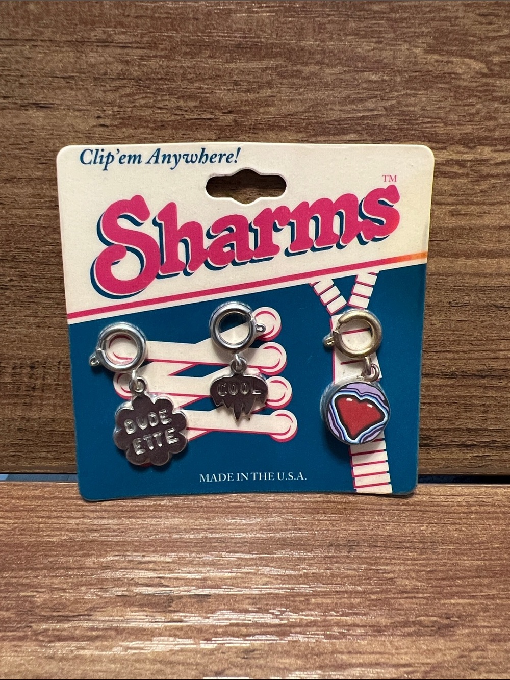Sharms Branded Vintage Zipper Charms